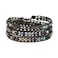 Plumiss Boho Natural 4mm African Turquoise Beads Stone 3 Wraps Bracelet Jewelry for Women Men