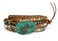 SPUNKYsoul Ocean Jasper 5 Wrap Handmade Leather Bead Crystal Wrap Bracelet Collection 5 Wrap Ocean Jasper