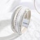 VIBILIA Boho Leather Wrap Bracelets for Women Trendy Layered MultiLayer Bracelets with Strong Clasp Jewelry for WomenWhite