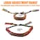 Carede Woven Friendship Bracelets Braided Bracelets String Adjustable Nepal BraceletMexico Wave Anklet for Best Friends WomenPack of 12