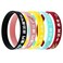 CHIVASO 5Pcs Anime Wristbands Character Silicone Bracele Party Costume Accessories Mixed pack