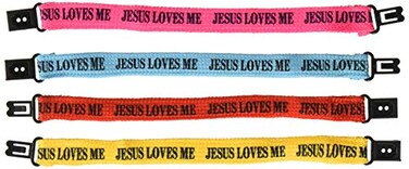 U. S. US Toy Jesus Loves Me Clasp Bracelets SSUSTJA129