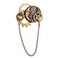 BLESSUME Unisex Steampunk Brooch Lapel Pin B