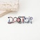 Dr's gift Drs gift DOCTOR Medical Tools Enamel Brooch Medicine Element Pin Backpack Lapel Bag Badge Word Design Gift Decoration for Nurse Doctors Med Students