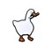 Black Bazaar Goose Game meme metal enamel Pin
