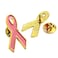 rhungift Rhungift 10Pack Official Breast Cancer Awareness Ribbon Lapel Pins Pink Hope Brooch Lapel Pin