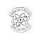 Pinposni Think like a proton and maintain a positive Science Enamel Pin brooch Metal Emblem badge