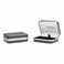 Cuff-Daddy CuffDaddy Mother of Pearl Cufflinks and Studs Tuxedo SilverTone Round Ribbed Tuxedo Formal Set with Presentation Gift Box Unique 58 cufflinks and 38 studs