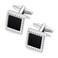 Dannyshi Cufflinks for Men Classic Wedding Business Shirt Cuff Links Set Gifts with Box Black02