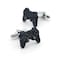 igame iGame Funny GamePad Cuff Links Black Color Painting Brass Material Joystick Design Cufflinks with Gift Box