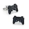 igame iGame Funny GamePad Cuff Links Black Color Painting Brass Material Joystick Design Cufflinks with Gift Box