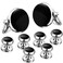 JIPIMON Cufflinks for Men 26 pcs Classic Cuff Links Set for Tuxedo Shirts Business Wedding Luxury Box Gift Ideas for Boys