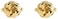 AZYOUNG Mens Black Silver Gold Twist Cufflinks Single Color Cuff Neck Cuff links Gold