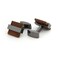 Mr.Van MrVan Natural Wood Cufflinks Mens Handcrafted Square Wood Cuff links Set Classic Wedding Business Gift for men