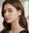 Reffeer Solid 925 Sterling Silver CZ Droplet Chain Dangle Earrings for Women Teen Girls Tassel Dangle Earrings Threader ASilver