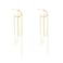 SLUYNZ 925 Sterling Silver Dangle Earrings Tassel Chain for Women Teen Girls Dangle Earrings Long Earrings Huggie Studs Dangle Chain Gold Plated