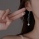 SLUYNZ Solid 925 Sterling Silver Snowflake Earrings Dangle for Women Teen Girls Snowflake Dangle Earrings Chain ASterling Silver