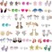TAMHOO 33Pair Vibrant Variety Earring Set Cute Stud Earrings for GirlsAdorable Hypoallergenic Earrings for SensitivityFree With Stainless Steel Post