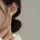 Reffeer Solid 925 Sterling Silver Small Flower Earrings Studs for Women Teen Girls Pretty CZ Flower Stud Earrings Spring ASilver