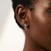 SLUYNZ 925 Sterling Silver Tiny Moon Star Earrings Studs for Women Teen Girls Small Moon Studs Earrings Star Drop ASilver