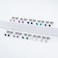 BelezaDosas 1 Pair Implant Grade Titanium Stud Earrings Set Hypoallergenic 3mm 4mm 5mm 6mm Cubic Zirconia G23 Titanium Earring Studs for Women Men for Sensitive Ear 4mm clear