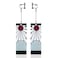 Aimery 925 Sterling Silver Tanjiro EarringsAnime Cosplay Tanjiro Black Earrings Ear clip For Men Women Earrings E4