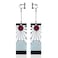 Aimery 925 Sterling Silver Tanjiro EarringsAnime Cosplay Tanjiro Black Earrings Ear clip For Men Women Earrings E4