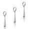 GUIJUEYE 3 Pcs Zoro Earrings One Piece Anime Earrings for Roronoa Zoro Cosplay Stainless Steel Stackable Dangle Earrings for Men Women