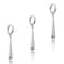 GUIJUEYE 3 Pcs Zoro Earrings One Piece Anime Earrings for Roronoa Zoro Cosplay Stainless Steel Stackable Dangle Earrings for Men Women