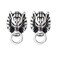 JinYu 2pcs Wolf Earring ear stud Cosplay Earrings Prop Gifts for Men Women