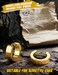 Jstyle Stainless Steel Unique Small Hoop Earrings for Men Huggie Earrings 1 Pairs Gold