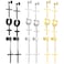 NEWITIN 9 Pairs Cross Earrings for Men Women Stainless Steel Earring Set