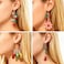 HUASAI Christmas Tree Cake Stud Earrings for Women Stud Earrings Jewelry for Office Holiday Event Gifts for Mom