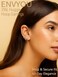 ENVYOU 316L Surgical Steel Huggie Hoop EarringsDainty Pave Cubic Zirconia Cartilage Tiny Earring for Sensitive Ears Hypoallergenic Lightweight Silver 20G68101214mm