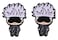 Pinstant Satoru Gojo Jujutsu Kaisen Anime Manga Stud Earrings Ear Rings Cute Kawaii Cosplay