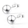 EVERU 925 Sterling Silver Ball Stud Earrings Available in 3mm10mmClassic Round Ball Studs Hypoallergenic Jewelry 3mm