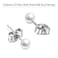 Charisma 5mm Composite Pearl Stud Earrings Round Ball Pearls Hypoallergenic 12 Pairs Imitation Pearl Earrings Set for Women