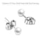 Charisma 5mm Composite Pearl Stud Earrings Round Ball Pearls Hypoallergenic 12 Pairs Imitation Pearl Earrings Set for Women