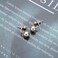 Sttiafay Boho Ball Jacket Earrings Gold Zinc Round Ball Drop Earrings Vintage Boho Style Female Ear Jacket Earrings