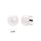 Airokiy Pearl Clip On Earrings Magnetic for Women Silver Magnetic Pearl Earrings for Non Pierced Ears 6mm