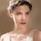 Jstyle 4 Pairs Silver Clip on Earrings for Women Elegant Rhinestone Clip on Earrings Dangle Drop for Brides Bridesmaids Non Pierced Earrings SetClip Stud and Dangle Earrings Style