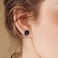 FLYUN 12MM Pressure Earrings for Keloids Keloid Earrings Pressure Clip On Earring Ear Cuff Stainless Steel Nonpierced Earrings 12MMSilverBlack