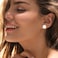 FLYUN 12MM Pressure Earrings for Keloids Keloid Earrings Pressure Clip On Earring Ear Cuff Stainless Steel Nonpierced Earrings 12MMSilverBlack