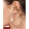 fomissky-sisa Fomisskysisa Thick Ear Cuffs for Non Pierced Ears 2 Size Per Set Unique Ear Cuff Conch Earrings Gold Plated Boho Jewelry