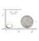 immobird Immobird Gold Ear Cuff for Men 925 Sterling Silver Ear Cuffs for Women Non Piercing Two Tone Ear Clip 1PCS