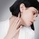 immobird Immobird Gold Ear Cuff for Men 925 Sterling Silver Ear Cuffs for Women Non Piercing Two Tone Ear Clip 1PCS