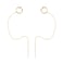 SLUYNZ 925 Sterling Silver Cuff Earrings Chain for Women Crawler Earrings Wrap Climber Earrings Cool Earringsyellow gold