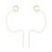 SLUYNZ 925 Sterling Silver Cuff Earrings Chain for Women Crawler Earrings Wrap Climber Earrings Cool Earringsyellow gold