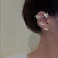Taichell Shining Butterfly Ear Cuffs Zircon Butterfly Earrings for Women Ear Cuffs for Women Non Piercing Ear Wrap Around Earrings
