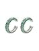 AnnBabic Ear Cuffs for Women CZ Paved Hoop Conch Cuff Earrings for Men Sparkle Rhinestones Clip On Wrap Earrings Non Pierced